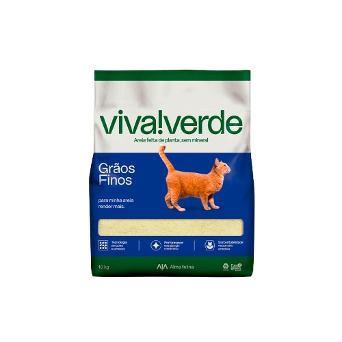 Areia Viva Verde 4kg