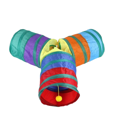 Túnel interativo 3 saídas